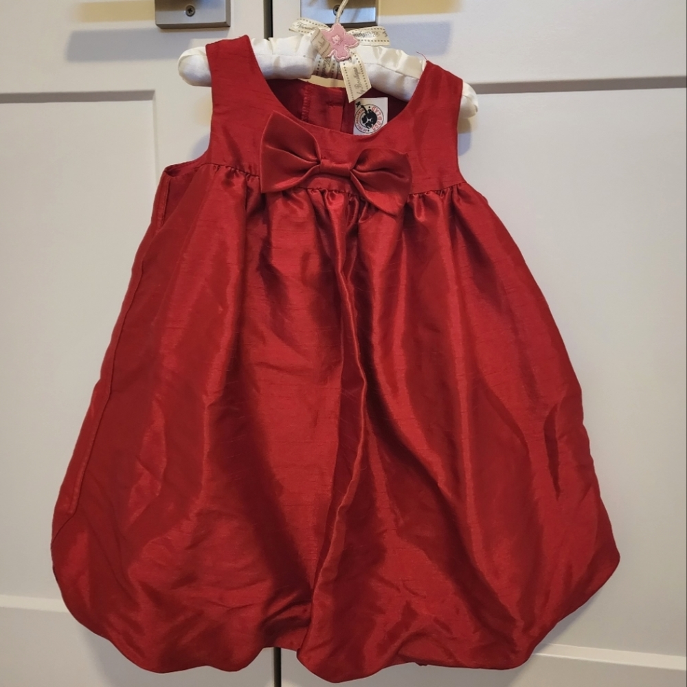 Good Lad Apparel of Philadelphia Red Sleeveless Balloon Dress 3T